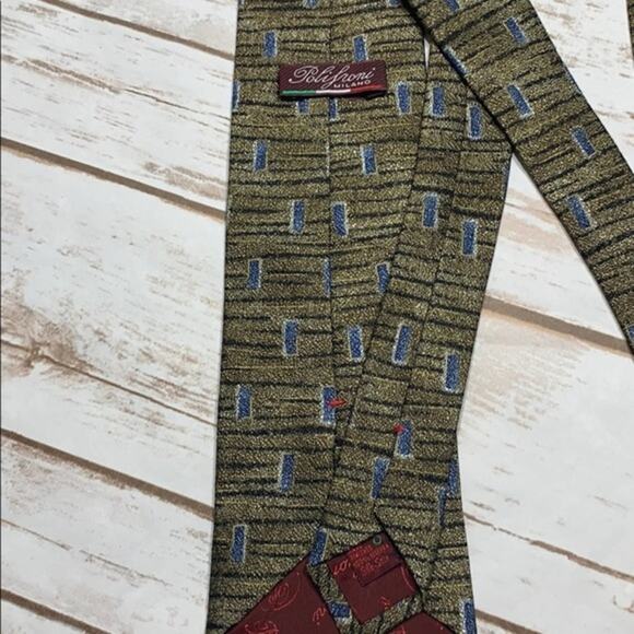 Vintage Hand Finished Silk Tie - Picture 3 of 3